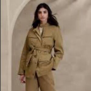 Banana Republic Safari Jacket Belted - Like New!
